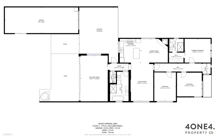 Floorplan of Homely house listing, 16 Fifth Avenue, New Norfolk TAS 7140