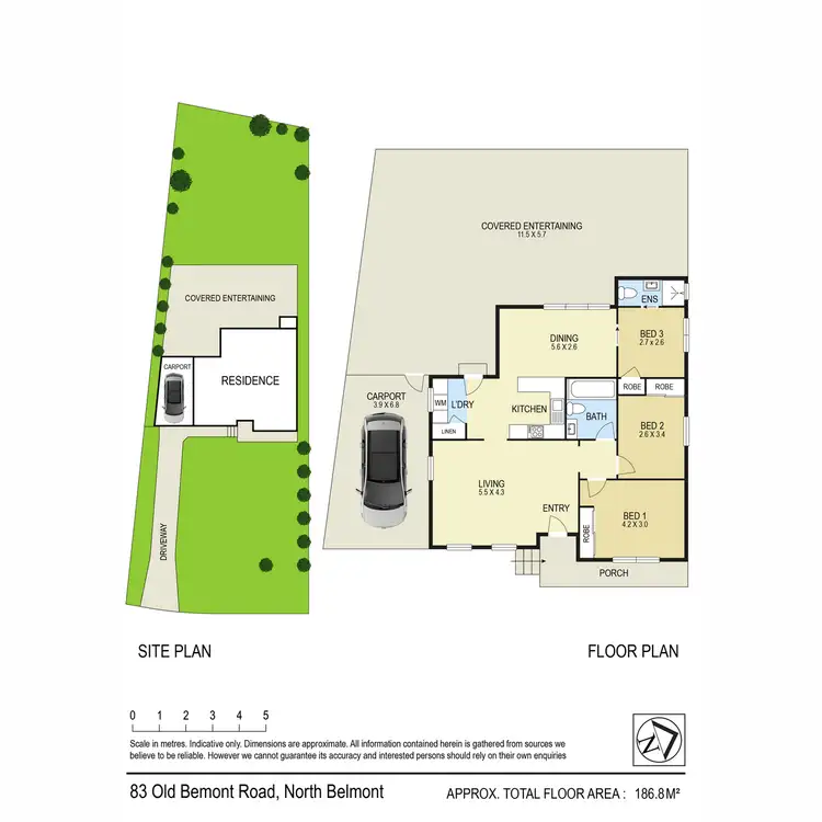 Floorplan of Homely house listing, 83 Old Belmont Road, Belmont North NSW 2280