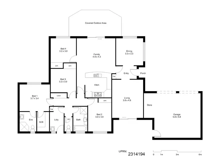 Floorplan of Homely house listing, 13 Pistachio Way, Golden Grove SA 5125