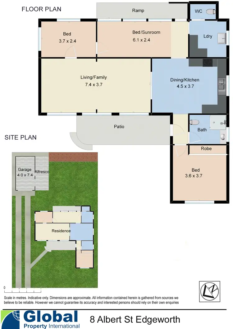 Floorplan of Homely house listing, 8 Albert Street, Edgeworth NSW 2285