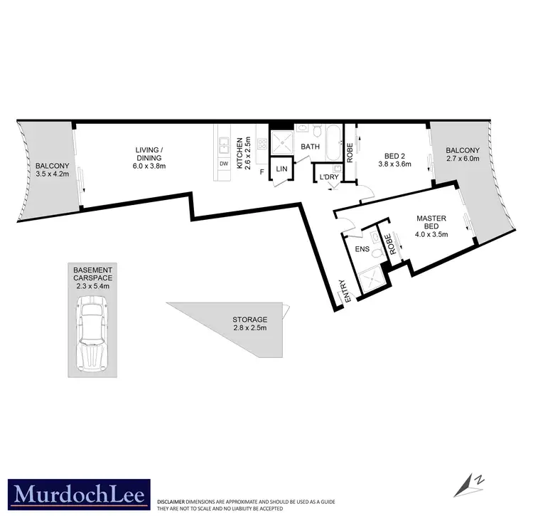Floorplan of Homely apartment listing, 1204/299 Old Northern Road, Castle Hill NSW 2154