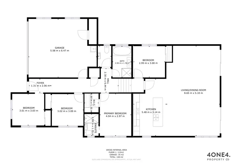 Floorplan of Homely house listing, 21 Timber Court, Austins Ferry TAS 7011