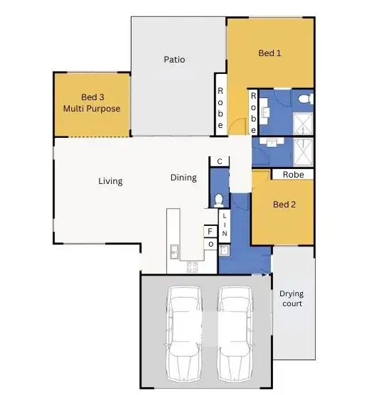 Floorplan of Homely unit listing, 37/15 Rainforest Sanctuary Drive, Buderim QLD 4556