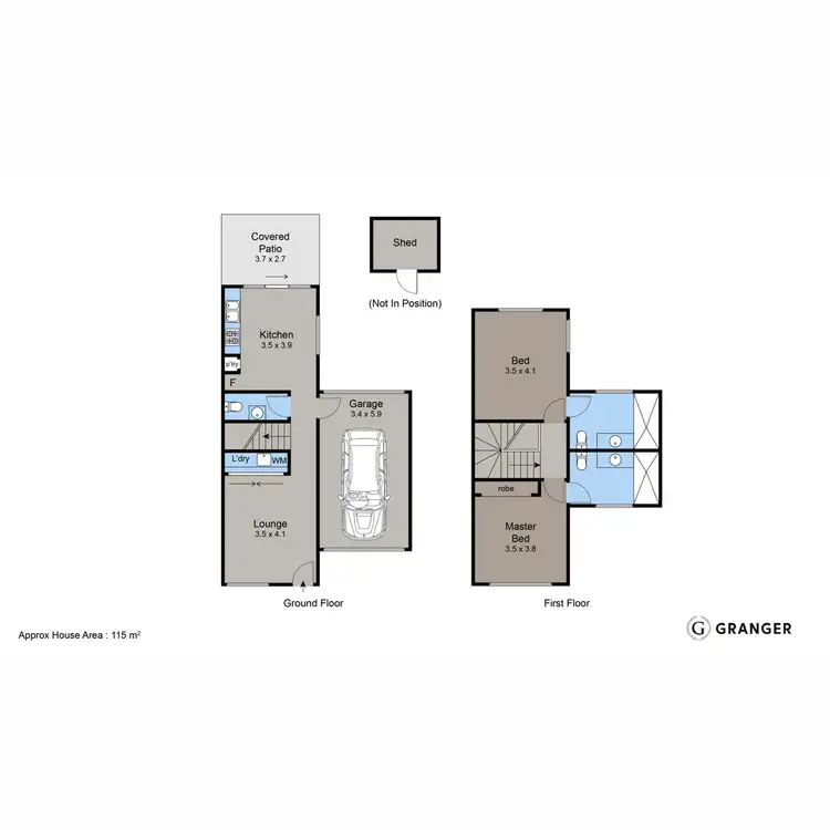Floorplan of Homely townhouse listing, 3/779 Point Nepean Road, Rosebud VIC 3939