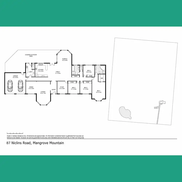 Floorplan of Homely rural property listing, 87 Niclins Road, Mangrove Mountain NSW 2250