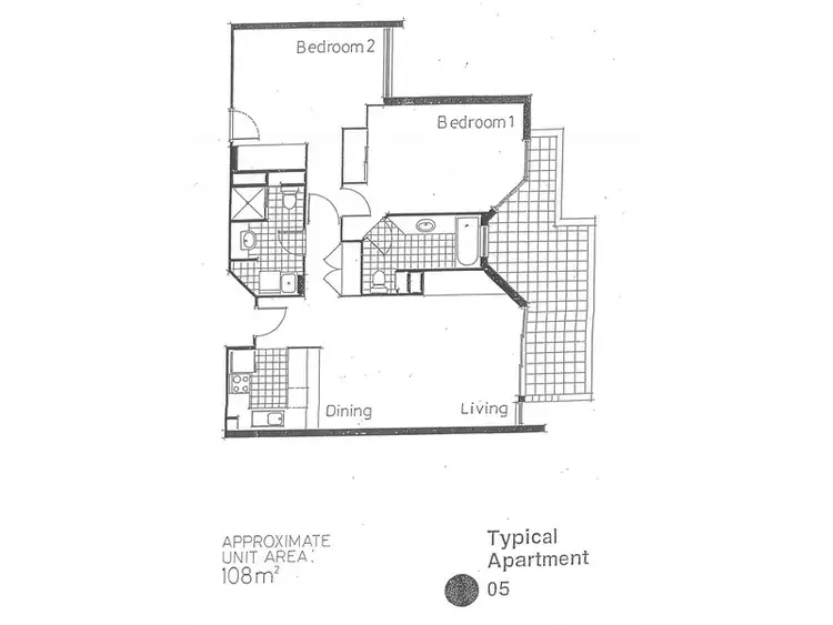 Floorplan of Homely apartment listing, 605/44 Ferry Street, Kangaroo Point QLD 4169
