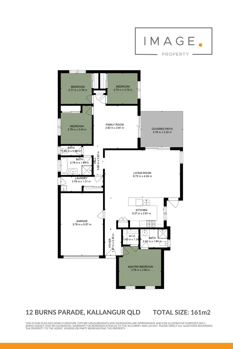 Floorplan of Homely house listing, 12 Burns Parade, Kallangur QLD 4503
