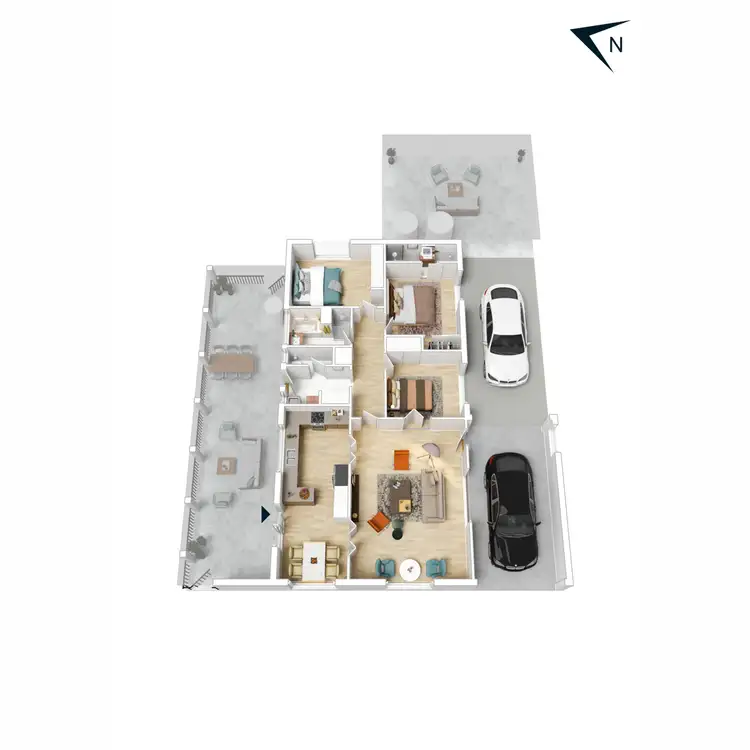 Floorplan of Homely house listing, 141 Boneo Road, Rosebud VIC 3939