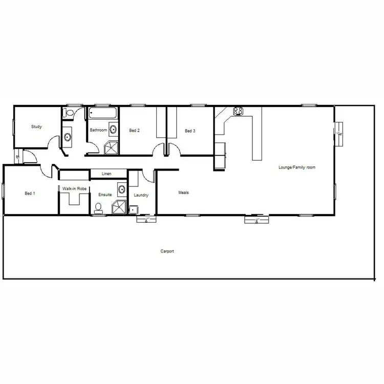 Floorplan of Homely house listing, 12 Catherine Street, Stirling North SA 5710