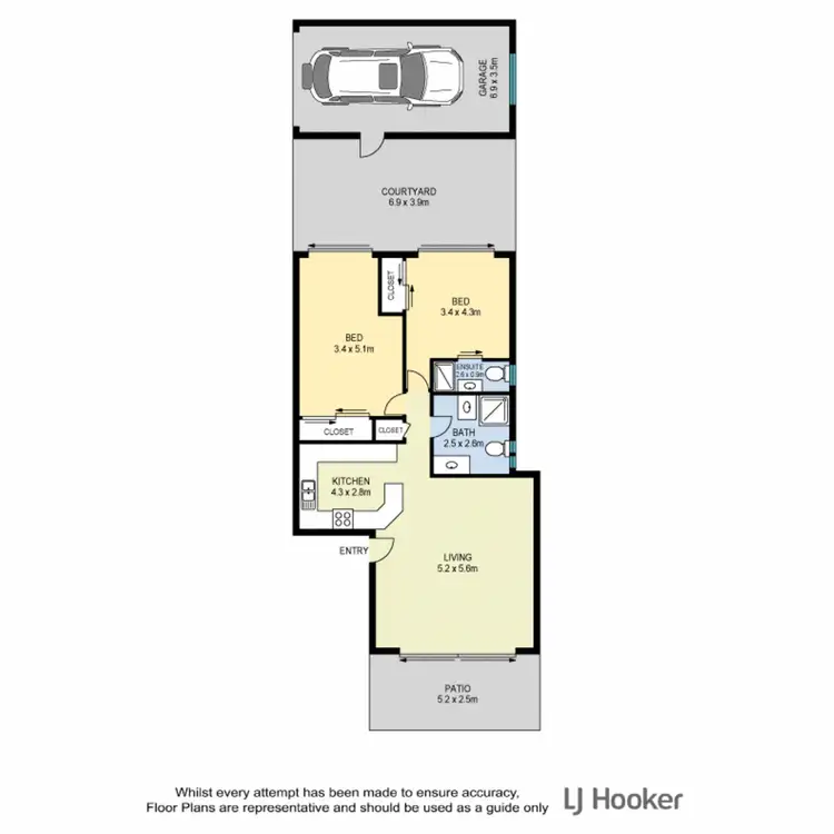 Floorplan of Homely unit listing, 2/119 Meemar Street, Chermside QLD 4032