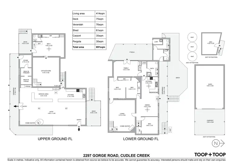 Floorplan of Homely house listing, 2297 Gorge Road, Cudlee Creek SA 5232