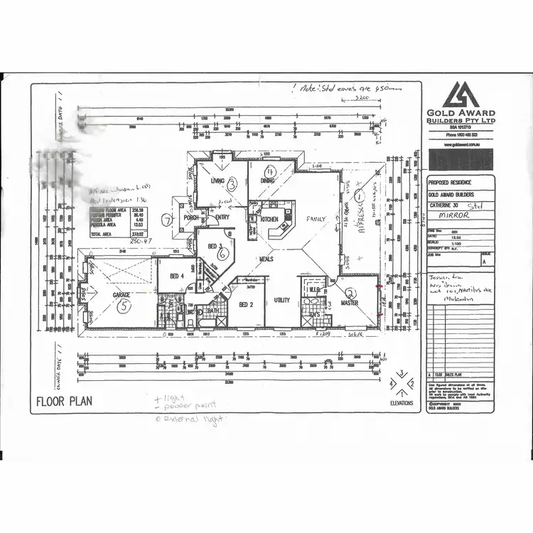 Floorplan of Homely house listing, 8 Nautilus Avenue, Mulambin QLD 4703