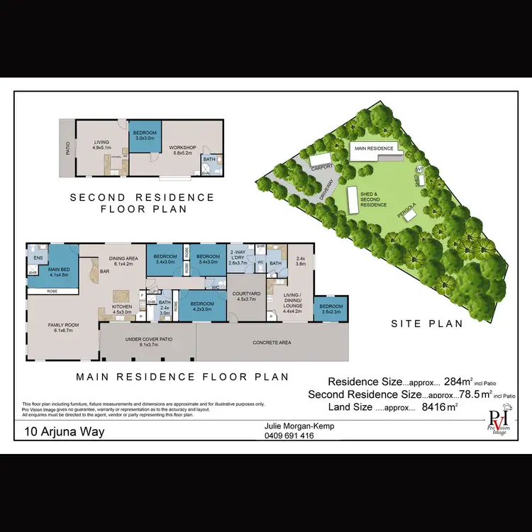 Floorplan of Homely house listing, 10 Arjuna Way, Gaven QLD 4211