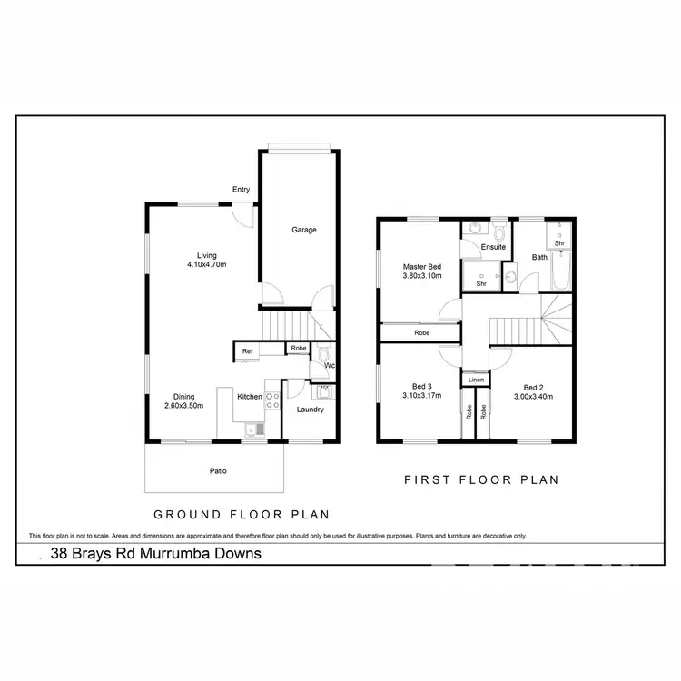 Floorplan of Homely townhouse listing, 55/38 Brays Road, Murrumba Downs QLD 4503