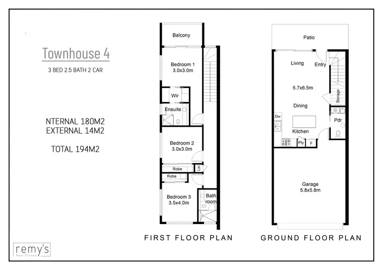 Floorplan of Homely townhouse listing, 4/41 Kennington Road, Camp Hill QLD 4152