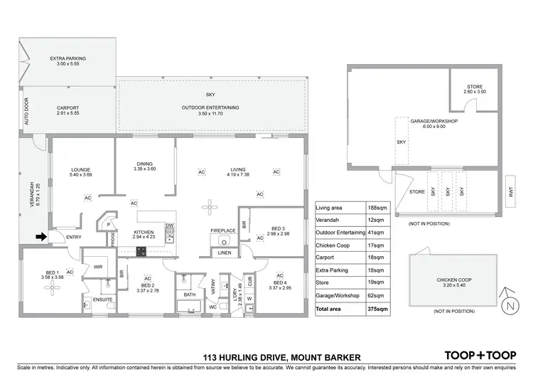 Floorplan of Homely house listing, 113 Hurling Drive, Mount Barker SA 5251