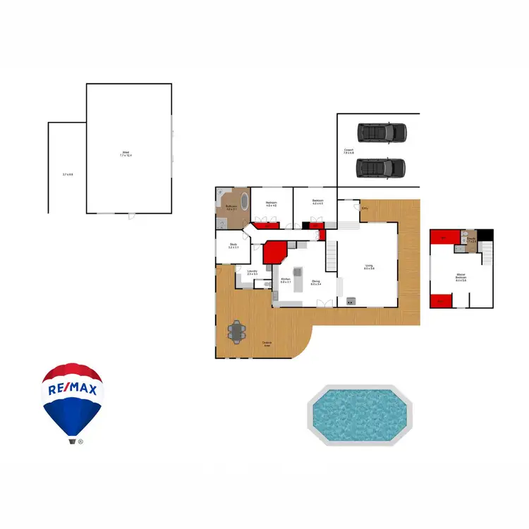 Floorplan of Homely house listing, 60 Old Bunga Road, Lake Bunga VIC 3909