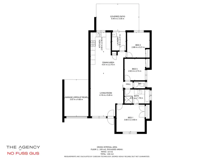 Floorplan of Homely house listing, 9b Cowalla Gardens, Beldon WA 6027