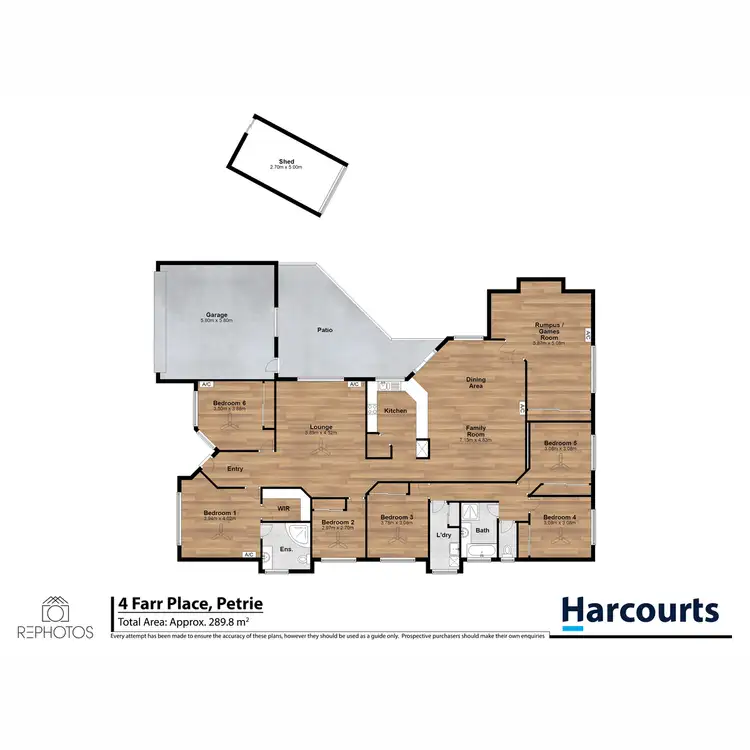 Floorplan of Homely house listing, 4 Farr Place, Petrie QLD 4502