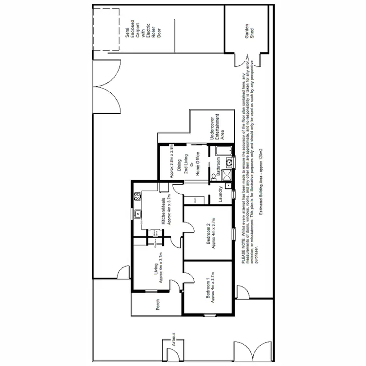 Floorplan of Homely house listing, 21 Langsford Street, Port Augusta SA 5700