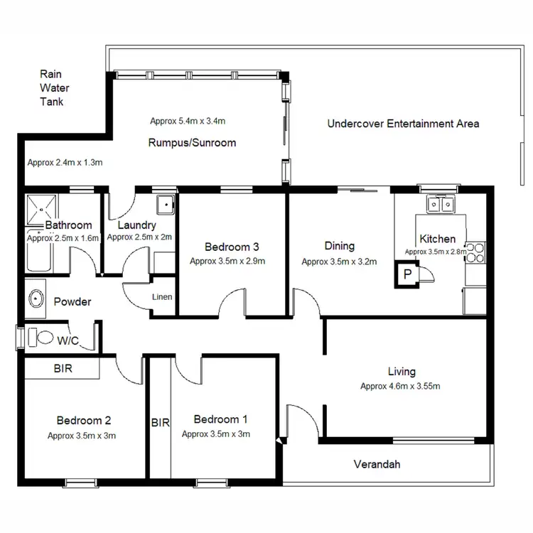 Floorplan of Homely house listing, 19 Kay Crescent, Port Augusta West SA 5700