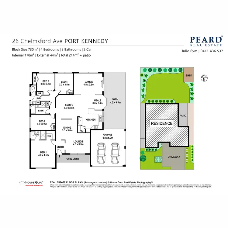 Floorplan of Homely house listing, 26 Chelmsford Avenue, Port Kennedy WA 6172
