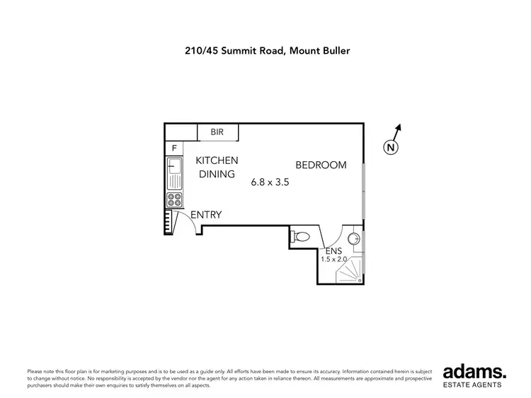 Floorplan of Homely apartment listing, 210/45 Summit Road, Mount Buller VIC 3723