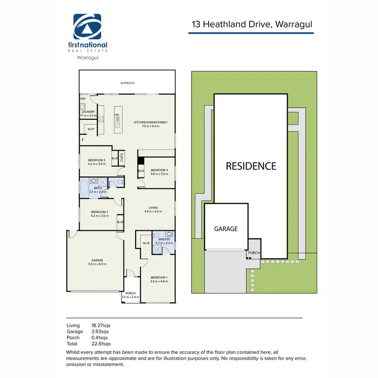 Floorplan of Homely house listing, 13 Heathland Avenue, Warragul VIC 3820