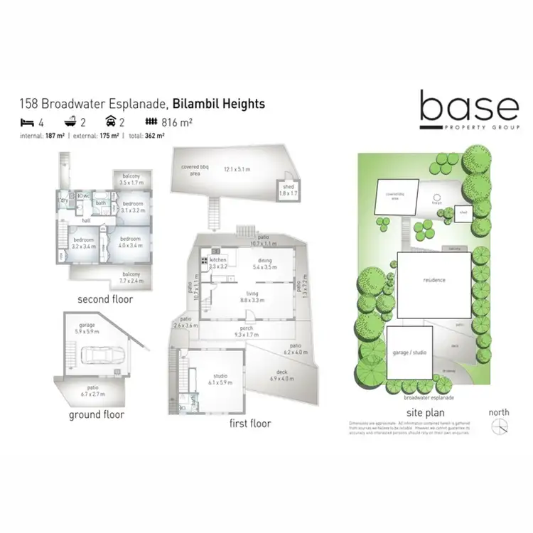 Floorplan of Homely house listing, 158 Broadwater Esplanade, Bilambil Heights NSW 2486
