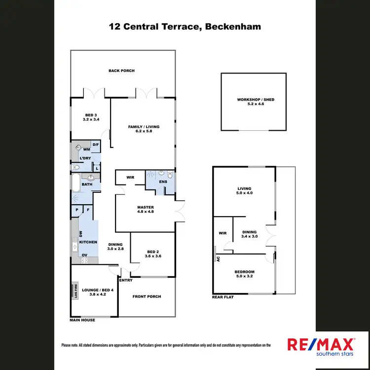 Floorplan of Homely house listing, 12 Central Terrace, Beckenham WA 6107