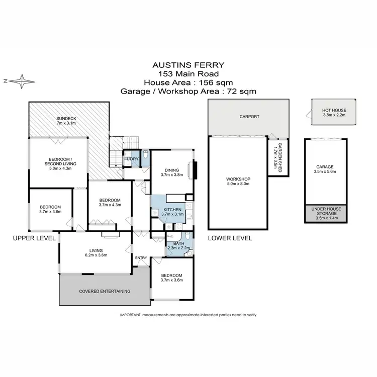 Floorplan of Homely house listing, 153 Main Road, Austins Ferry TAS 7011
