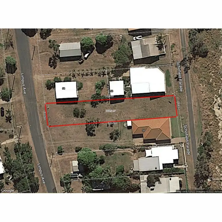 Floorplan of Homely land listing, 56 Schofield Parade, Keppel Sands QLD 4702