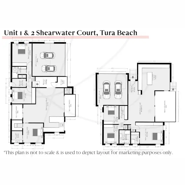 Floorplan of Homely townhouse listing, 1/4 Shearwater Court, Tura Beach NSW 2548