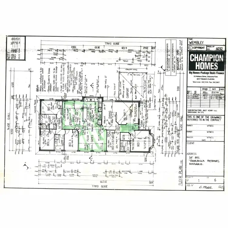 Floorplan of Homely house listing, 19 Tauranga Retreat, Mindarie WA 6030