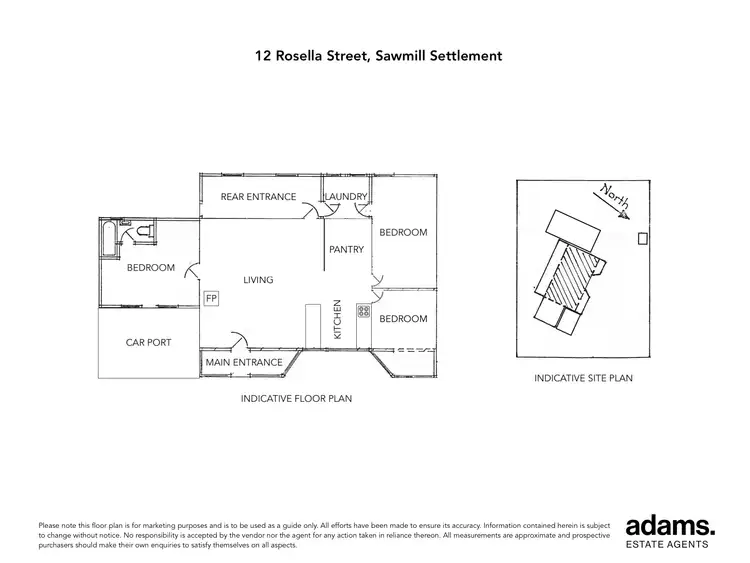 Floorplan of Homely house listing, 12 Rosella Street, Sawmill Settlement VIC 3723