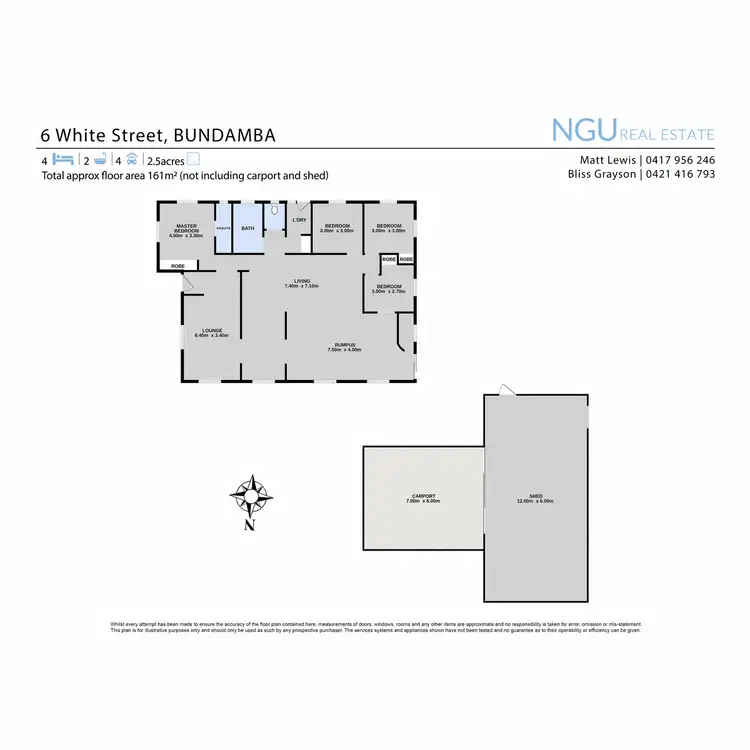 Floorplan of Homely house listing, 6 White Street, Bundamba QLD 4304