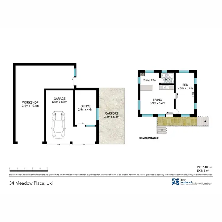 Floorplan of Homely rural property listing, 34 Meadow Place, Uki NSW 2484