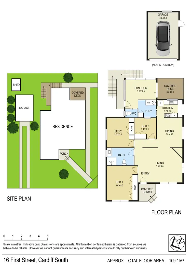 Floorplan of Homely house listing, 16 First Street, Cardiff South NSW 2285