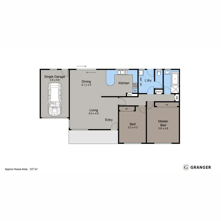 Floorplan of Homely unit listing, 4/82 Potton Avenue, Rosebud VIC 3939