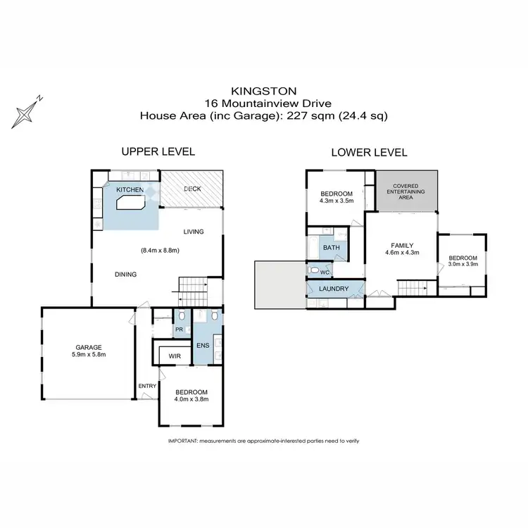 Floorplan of Homely house listing, 16 Mountain View Drive, Kingston TAS 7050