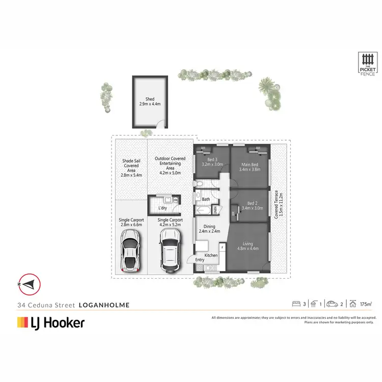 Floorplan of Homely house listing, 34 Ceduna Street, Loganholme QLD 4129