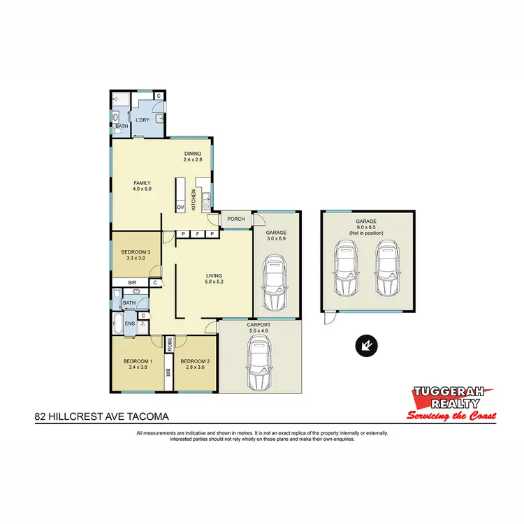 Floorplan of Homely house listing, 82 Hillcrest Avenue, Tacoma NSW 2259