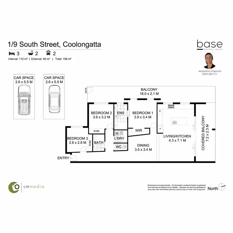 Floorplan of Homely apartment listing, 1/9 South Street, Coolangatta QLD 4225