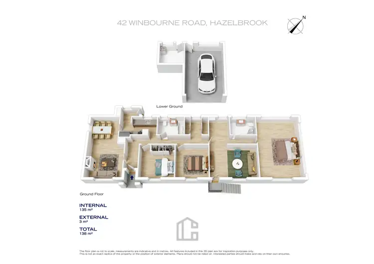 Floorplan of Homely house listing, 42 Winbourne Road, Hazelbrook NSW 2779