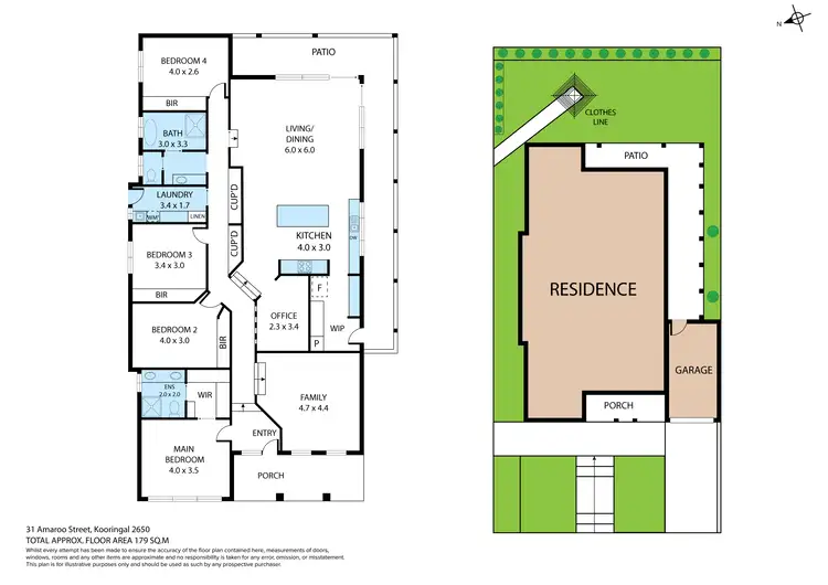 Floorplan of Homely house listing, 31 Amaroo Street, Kooringal NSW 2650