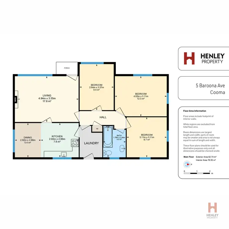 Floorplan of Homely house listing, 5 Baroona Avenue, Cooma NSW 2630