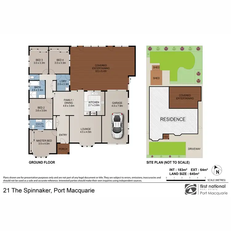 Floorplan of Homely house listing, 21 The Spinnaker, Port Macquarie NSW 2444