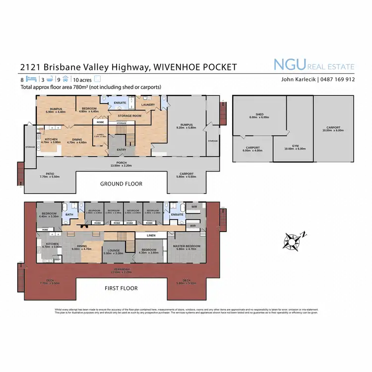 Floorplan of Homely house listing, 2121 Brisbane Valley Highway, Wivenhoe Pocket QLD 4306