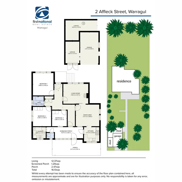 Floorplan of Homely house listing, 2 Affleck Street, Warragul VIC 3820