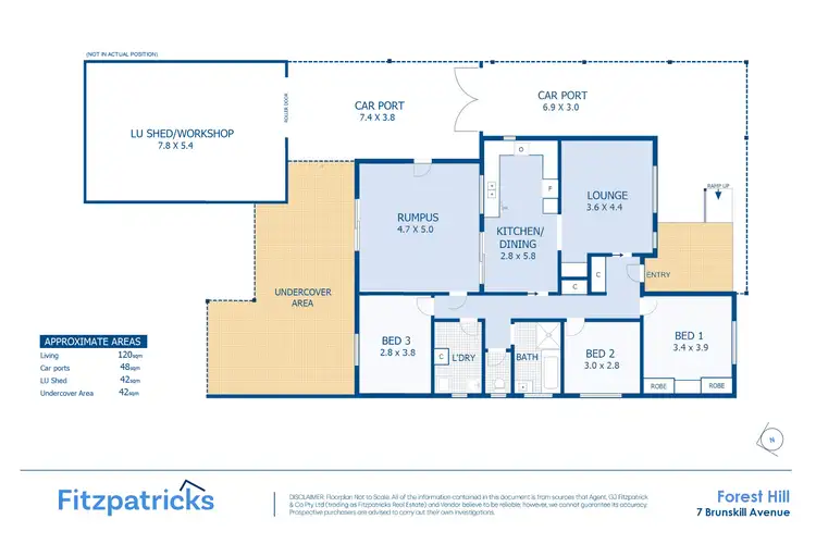 Floorplan of Homely house listing, 7 Brunskill Avenue, Forest Hill NSW 2651
